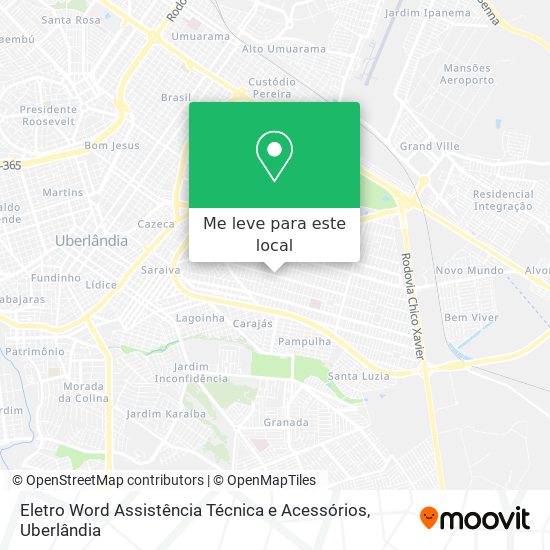 Eletro Word Assistência Técnica e Acessórios mapa