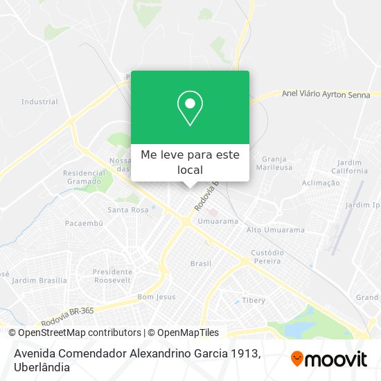 Avenida Comendador Alexandrino Garcia 1913 mapa