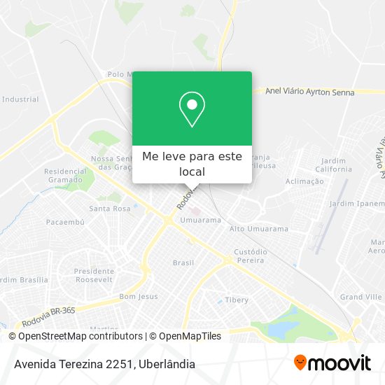 Avenida Terezina 2251 mapa