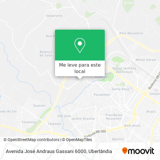 Avenida José Andraus Gassani 6000 mapa