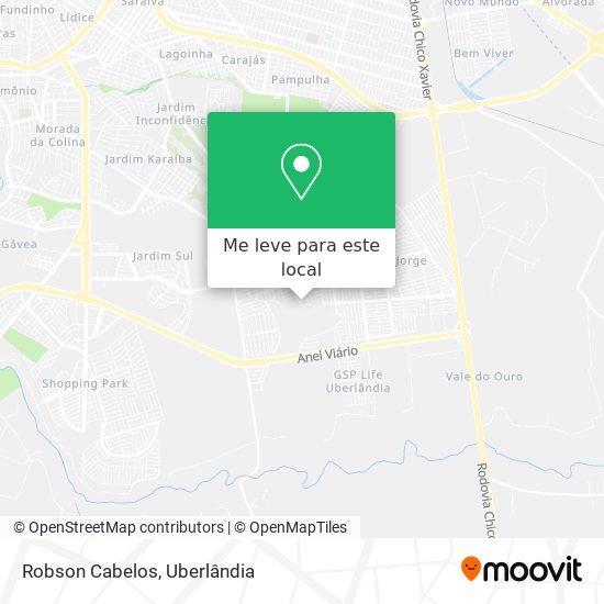 Robson Cabelos mapa