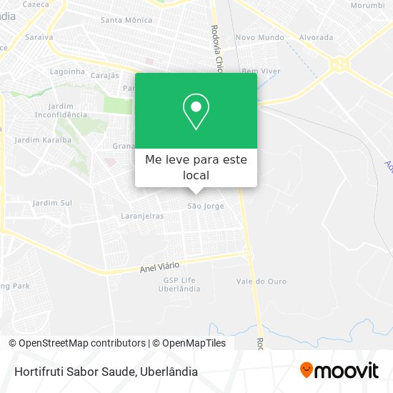 Hortifruti Sabor Saude mapa