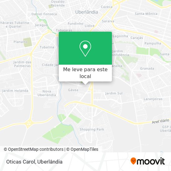 Oticas Carol mapa