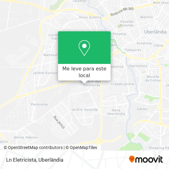 Ln Eletricista mapa