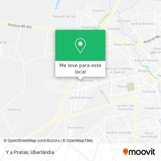 Y a Pratas mapa
