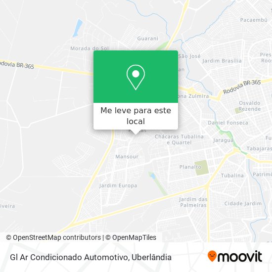 Gl Ar Condicionado Automotivo mapa