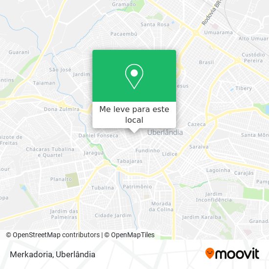 Merkadoria mapa