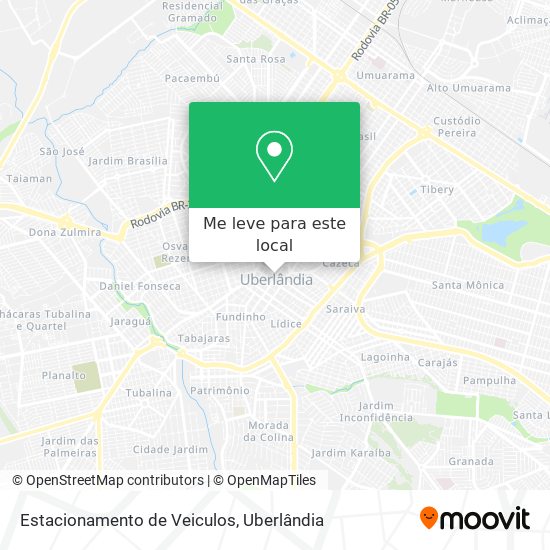 Estacionamento de Veiculos mapa