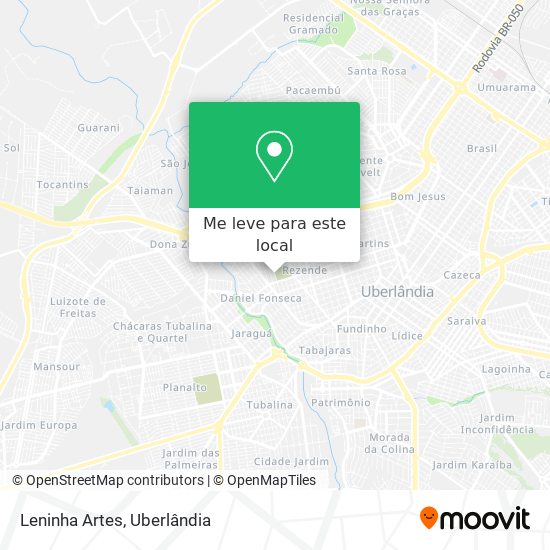 Leninha Artes mapa
