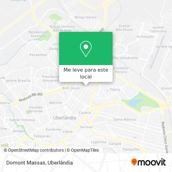Domont Massas mapa