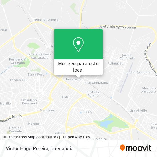 Victor Hugo Pereira mapa