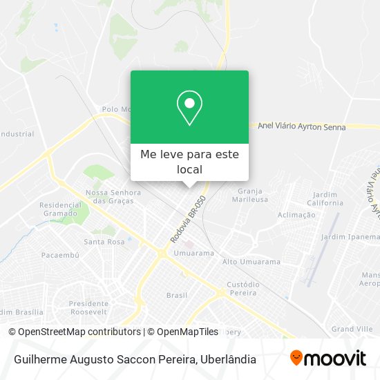 Guilherme Augusto Saccon Pereira mapa