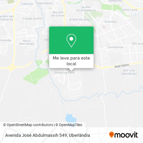 Avenida José Abdulmassih 549 mapa