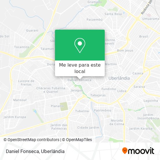 Daniel Fonseca mapa