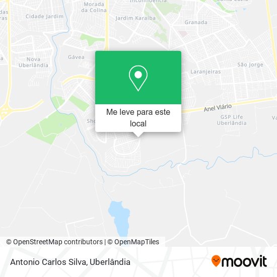 Antonio Carlos Silva mapa