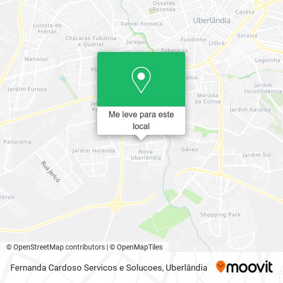 Fernanda Cardoso Servicos e Solucoes mapa
