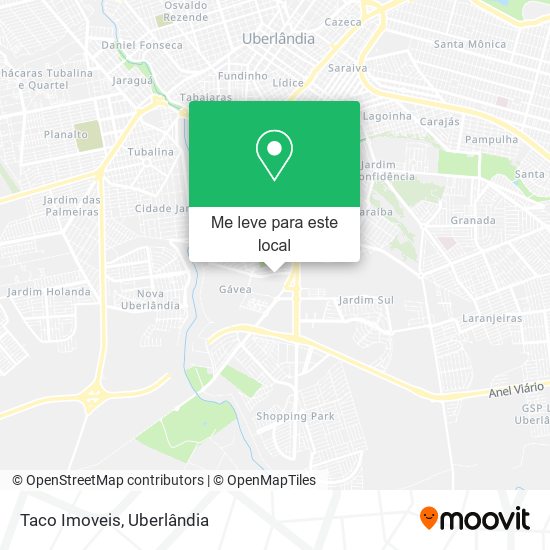 Taco Imoveis mapa