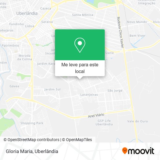 Gloria Maria mapa