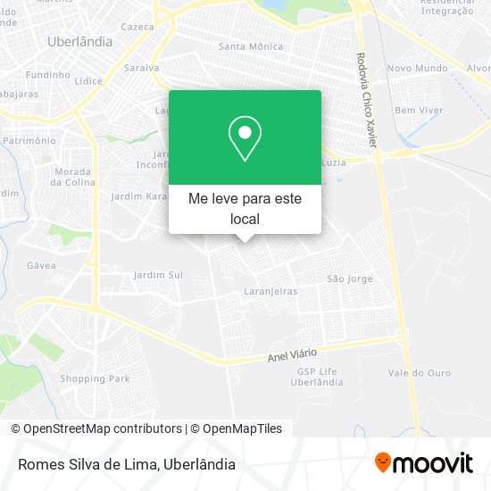 Romes Silva de Lima mapa