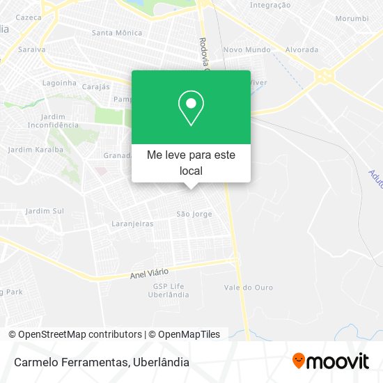 Carmelo Ferramentas mapa