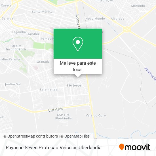 Rayanne Seven Protecao Veicular mapa