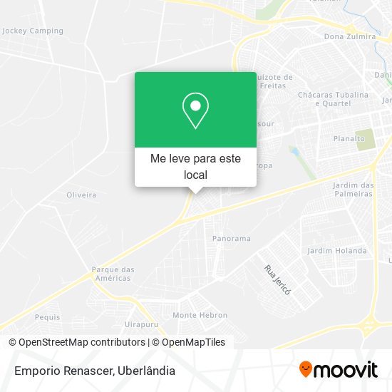 Emporio Renascer mapa