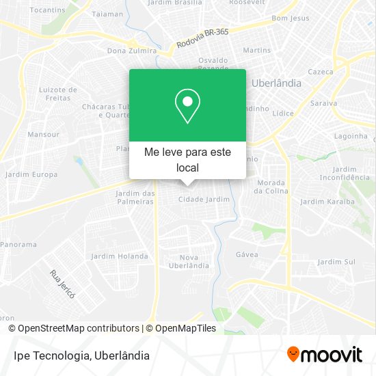 Ipe Tecnologia mapa