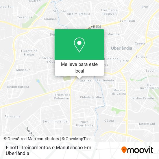 Finotti Treinamentos e Manutencao Em Ti mapa