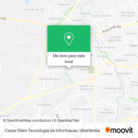 Carpe Diem Tecnologia da Informacao mapa