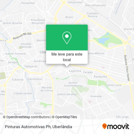 Pinturas Automotivas Ph mapa