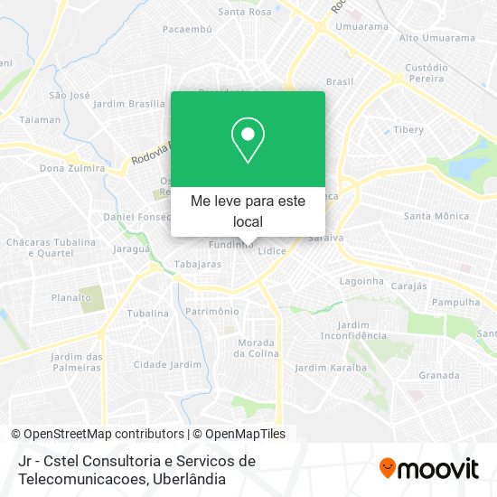 Jr - Cstel Consultoria e Servicos de Telecomunicacoes mapa