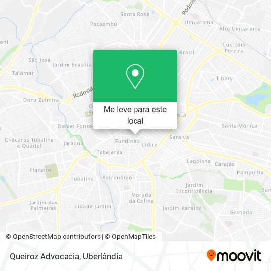 Queiroz Advocacia mapa