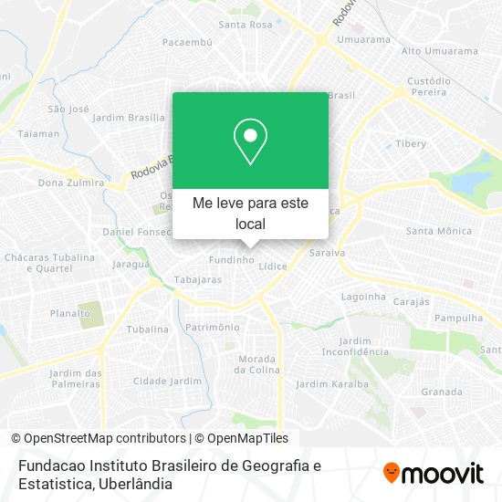 Fundacao Instituto Brasileiro de Geografia e Estatistica mapa