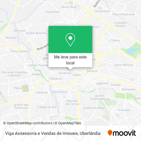 Viga Assessoria e Vendas de Imoveis mapa