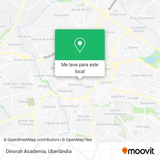 Dinorah Academia mapa