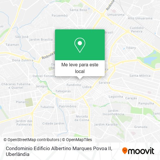 Condominio Edificio Albertino Marques Povoa II mapa