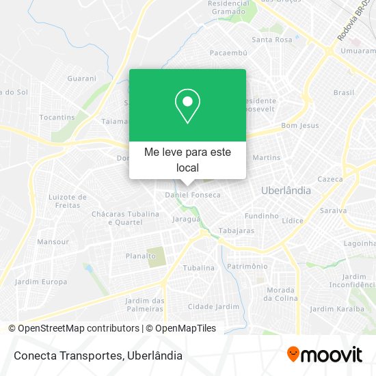 Conecta Transportes mapa