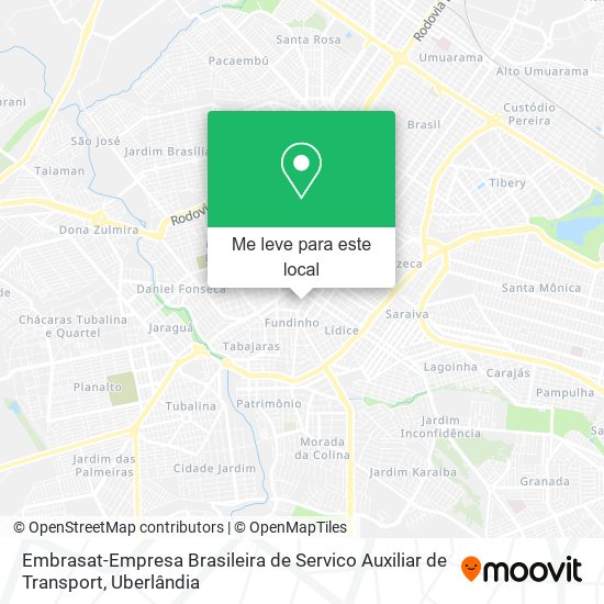 Embrasat-Empresa Brasileira de Servico Auxiliar de Transport mapa