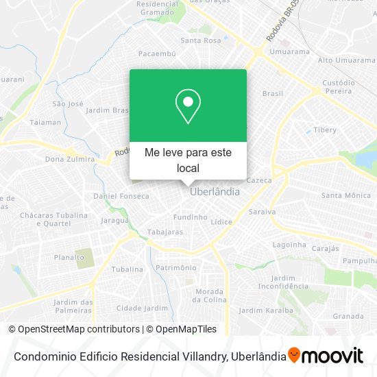 Condominio Edificio Residencial Villandry mapa