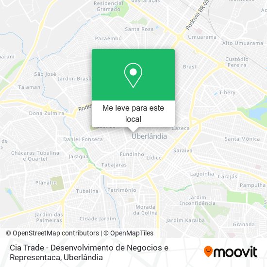 Cia Trade - Desenvolvimento de Negocios e Representaca mapa