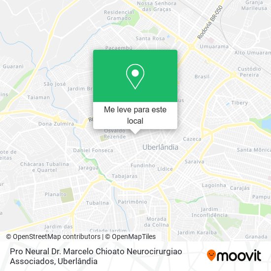 Pro Neural Dr. Marcelo Chioato Neurocirurgiao Associados mapa