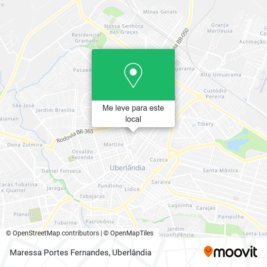 Maressa Portes Fernandes mapa