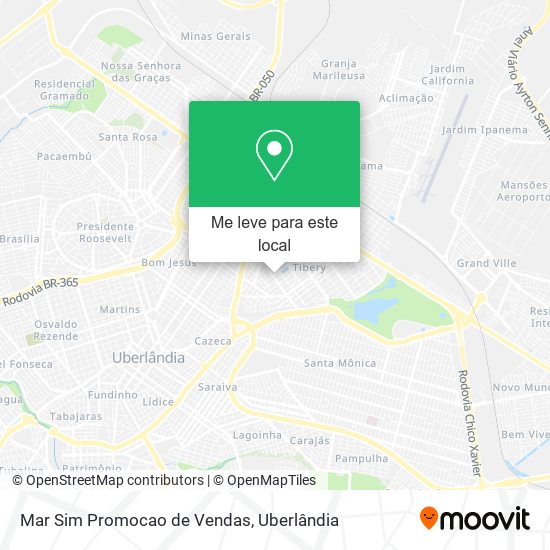 Mar Sim Promocao de Vendas mapa