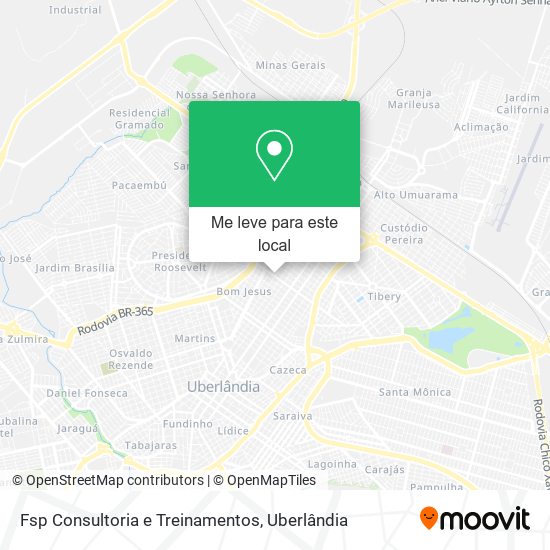 Fsp Consultoria e Treinamentos mapa