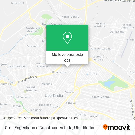 Cmc Engenharia e Construcoes Ltda mapa