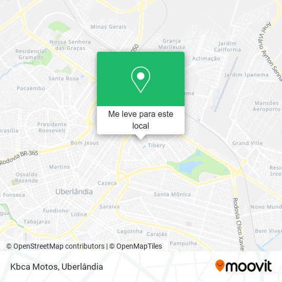 Kbca Motos mapa