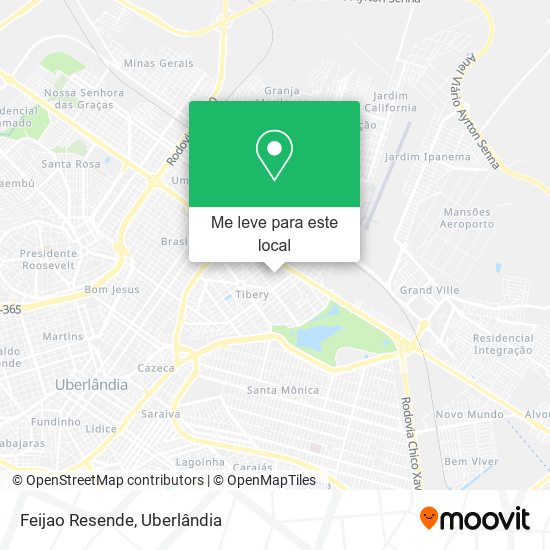 Feijao Resende mapa