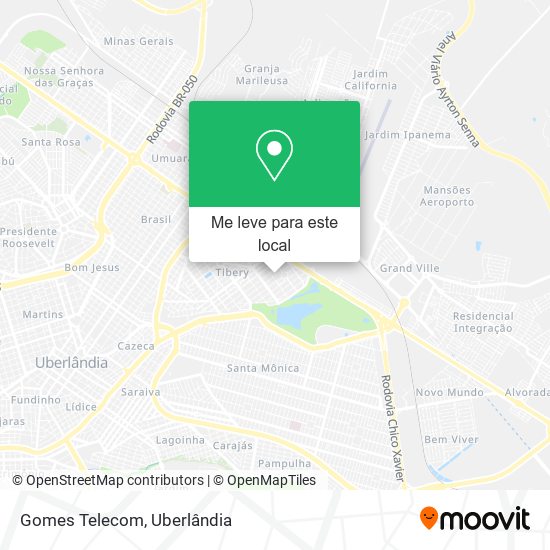 Gomes Telecom mapa