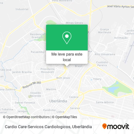 Cardio Care-Servicos Cardiologicos mapa