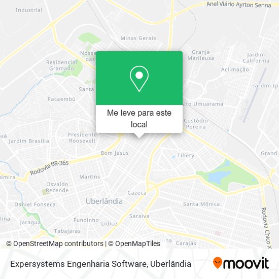 Expersystems Engenharia Software mapa